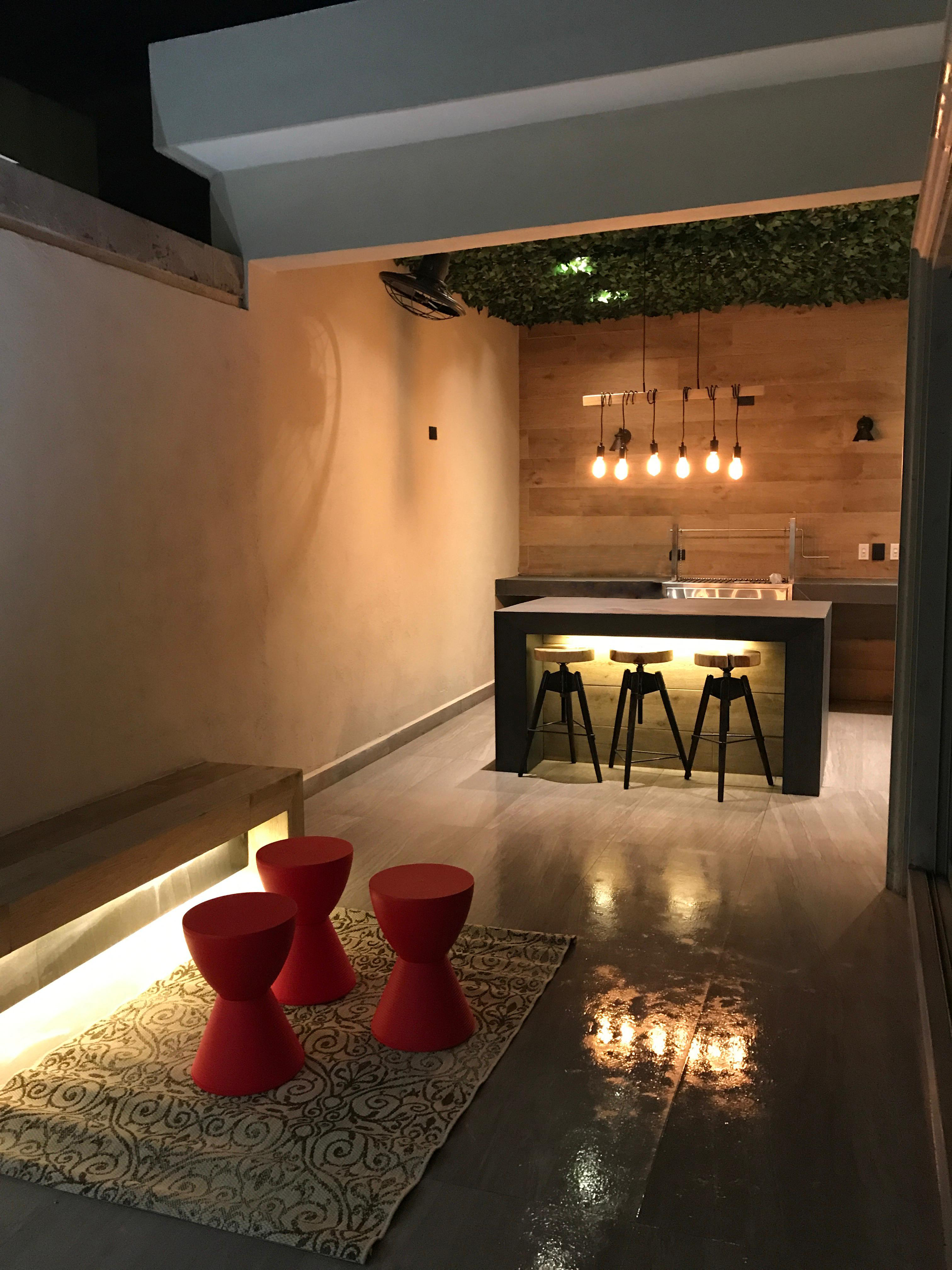 Remodelación de espacio moderna